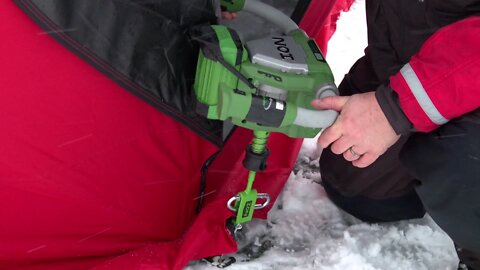 MidWest Outdoors TV Show #1616 - Tip of the Week on Ion Ice Anchor Attachments