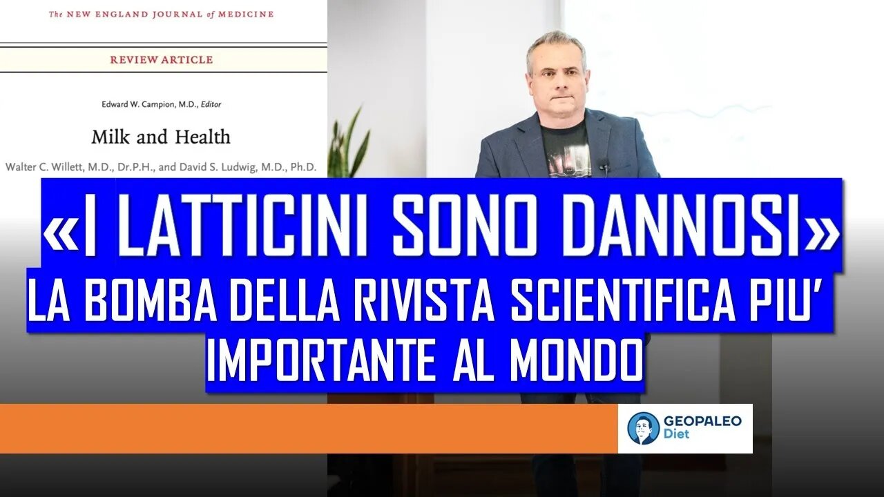 "I Latticini sono DANNOSI e INUTILI": La BOMBA della rivista scientifica più importante al mondo.
