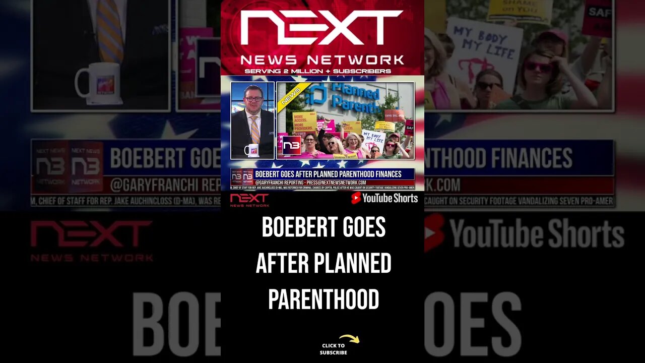 Boebert Goes After Planned Parenthood Finances #shorts