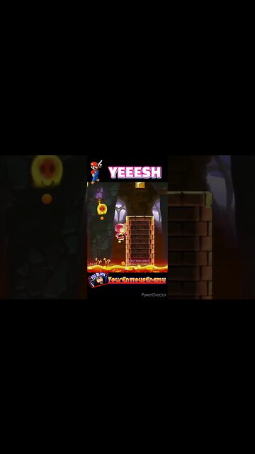 #shorts Toadette's Booty Getting Singed #mariomaker2