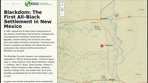 BLACKDOM, NEW MEXICO PART II : A POST CIVIL WAR BLACK COMMUNITY FOUNDED IN THE STATE OF NEW MEXICO