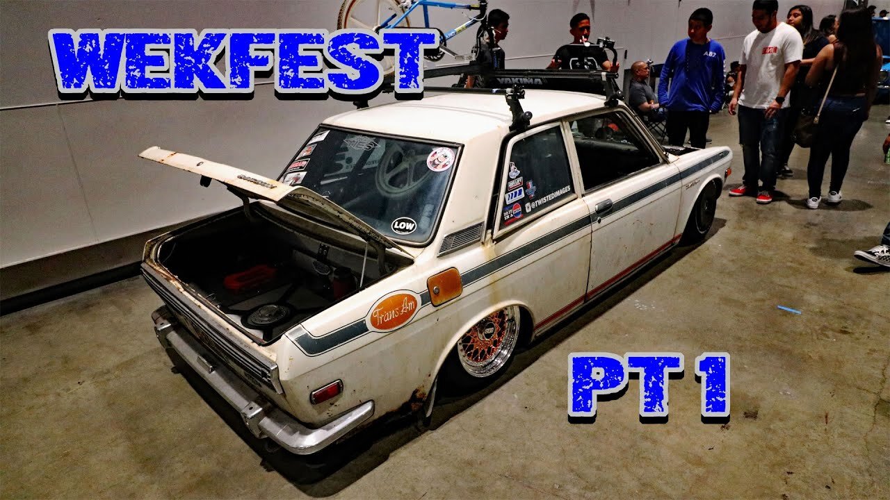 2018 Wekfest JDM Meet #Shorts | Datsun 510's SJ Wekfest Pt 1