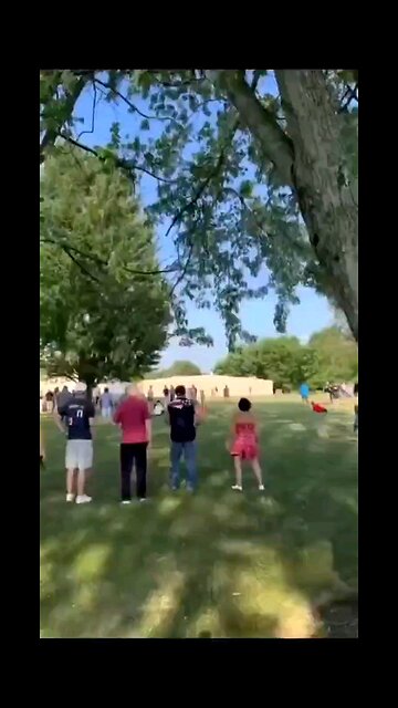 Trump Rally Shooter dead on the roof...