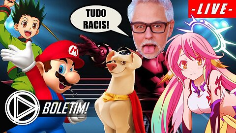 James Gunn D1fama Fanbase! Trailer do Mario E MUITO MAIS! #BOLETIM #HORAPLAY