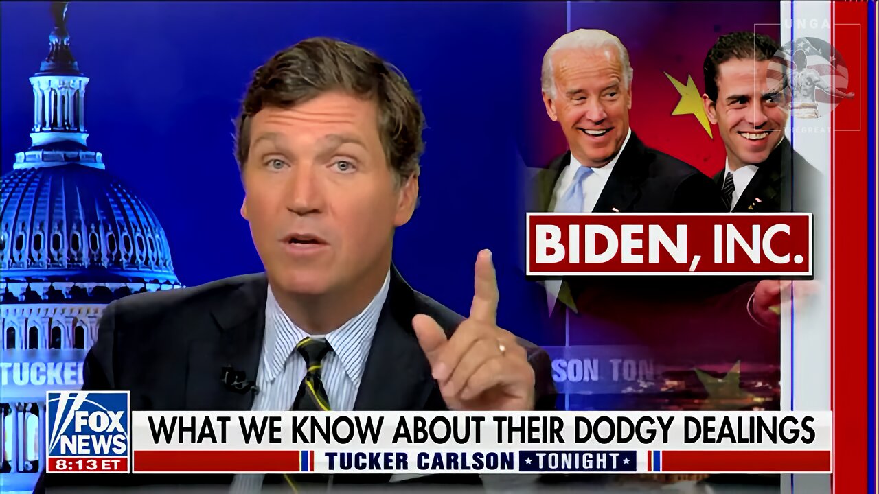 Tucker: Joe and Hunter Biden Are Getting Rich From a Country That Means Us Harm
