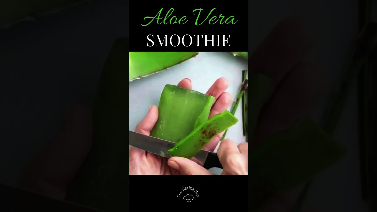 Easy Recipe for Healthy Lifestyle : Aloe Vera Smoothie Recipe #shorts #reels #tiktok