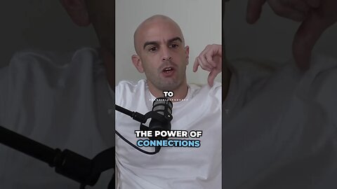 The POWER of having connections.. 📱 #connections #frankieleepodcast