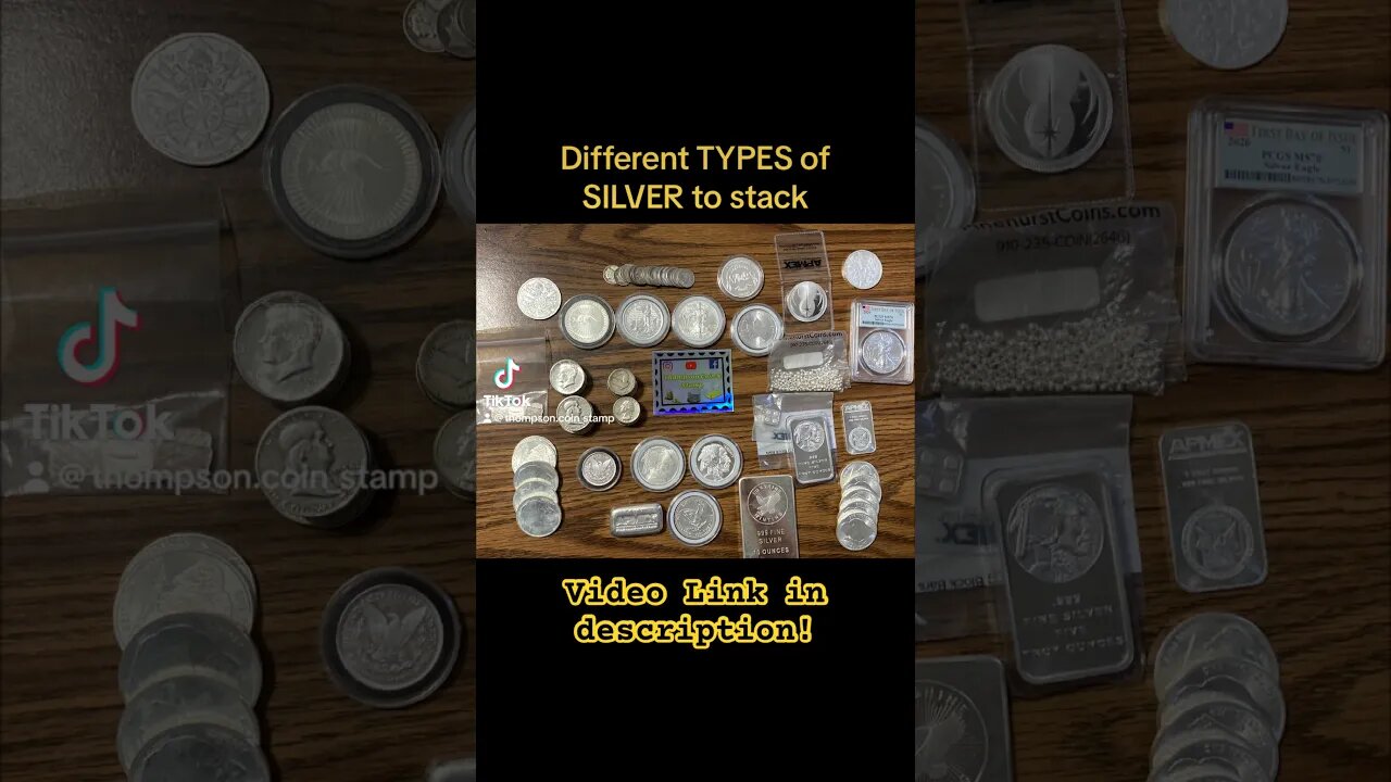 The Types! #silver #shorts #money
