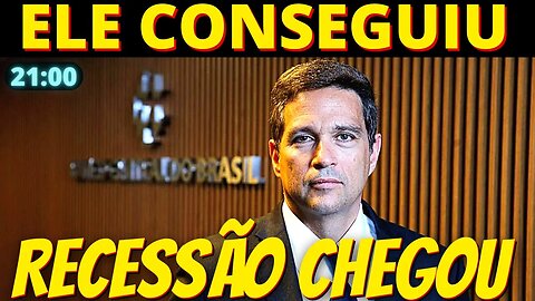 21h Sabotagem de Campos Neto dá certo e PIB cai 2%