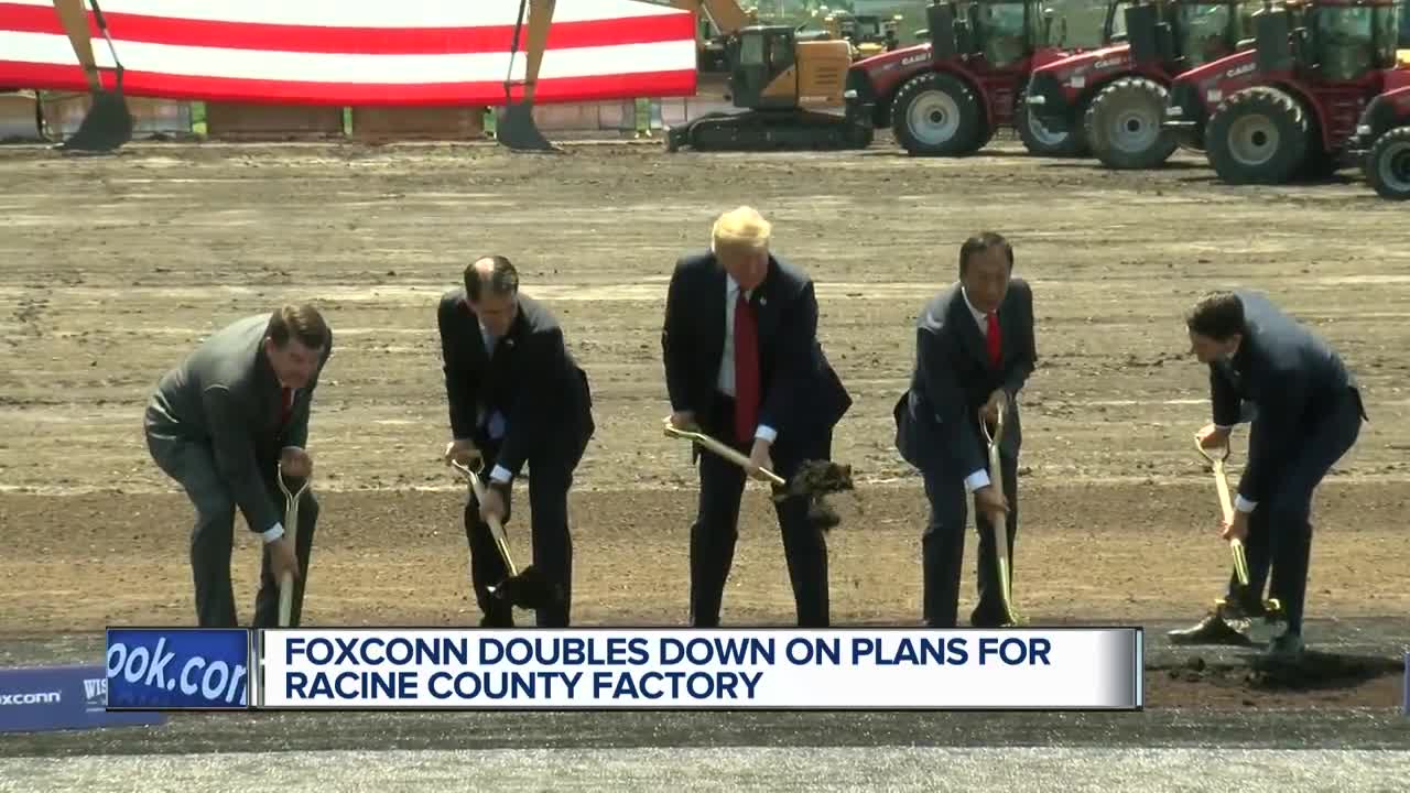 Charles Benson updates Foxconn's recommitment to Wisconsin project