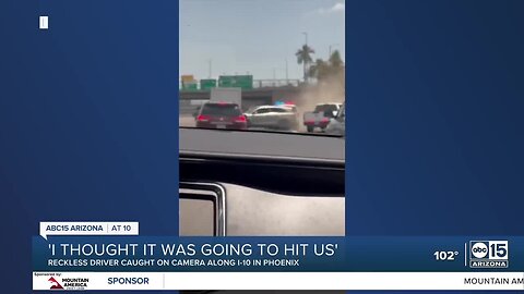 Reckless driver in custody after doing donuts, causing crash near I-10 tunnel