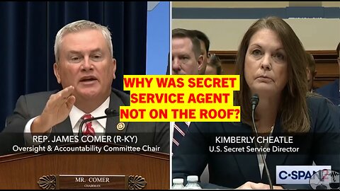 Rep. James Comer (R-KY): Why Was Secret Service Agent Not on The Roof?