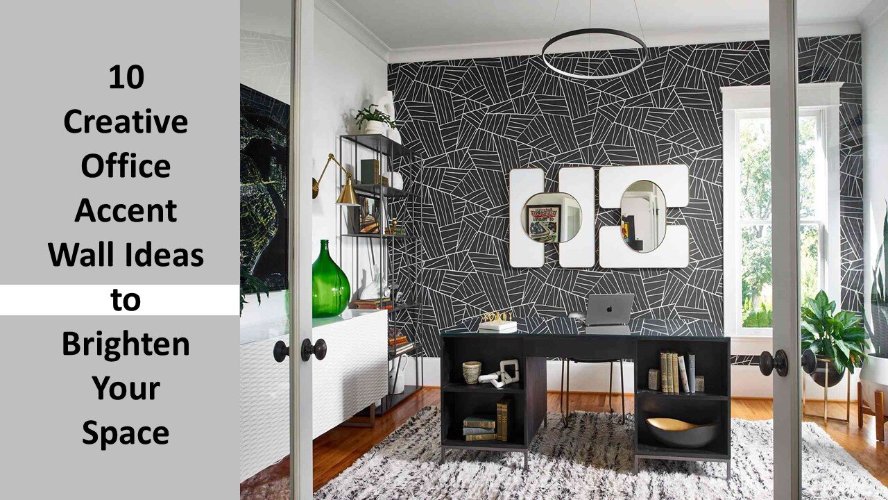 10 Creative Office Accent Wall Ideas to Brighten Your Space