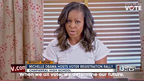 Michelle Obama voting rally: What issues do young voters want politicians to address?