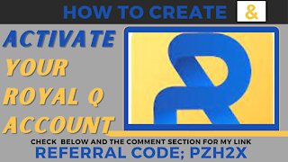 How to register and activate your Royal Q bot.