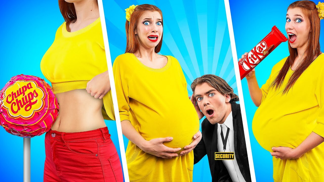 How To Sneak Food Into The Cinema Challenge | Multi do challenge |