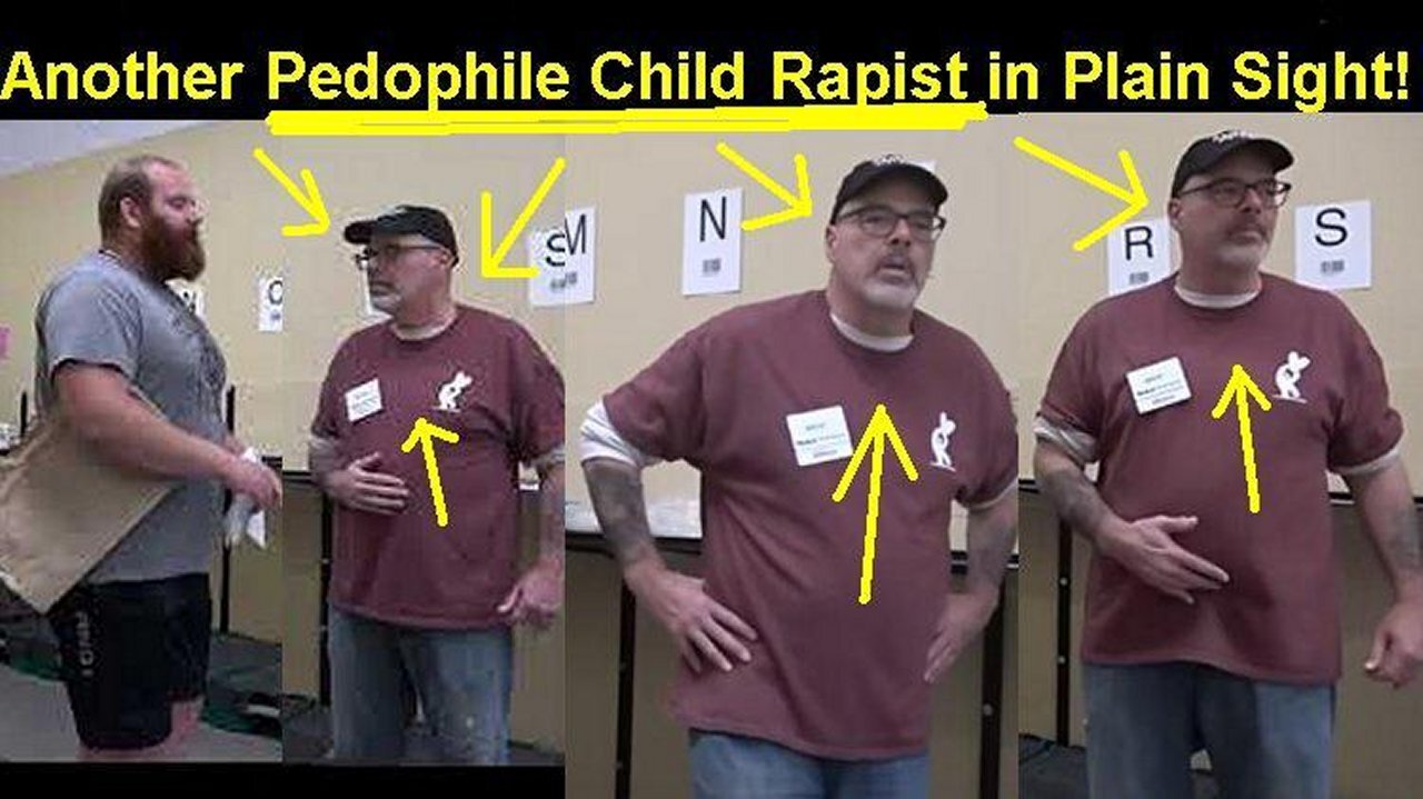 Pedophile Child Rapist Child Porn Trader Gets Nervous When Caught At His New Job!