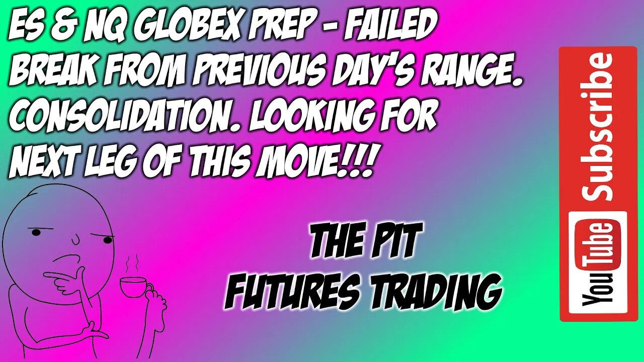 ES & NQ Futures GLOBEX Session Preparation