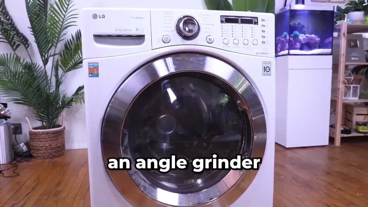 I Transformed My Washing Machine into a Fish Tank