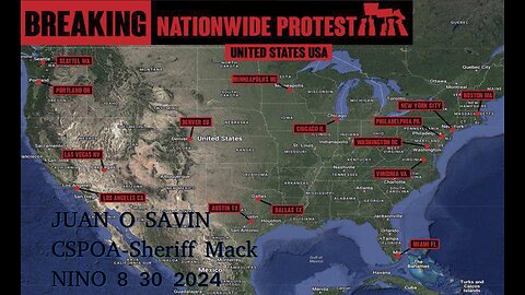 JUAN O SAVIN- Sheriff Mack CSPOA 10 7 2024 possible attacks?- NINO 8 30 2024