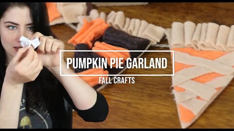 Pumpkin Pie Garland