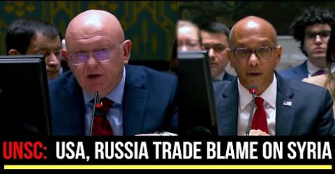 Russia- US Trade Blame At UNSC Meeting on Syria !