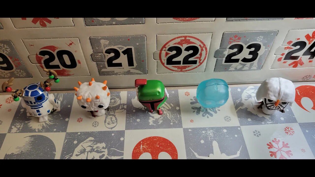 Star Wars Funko Pocket Pop! Christmas Advent Calendar Day 5