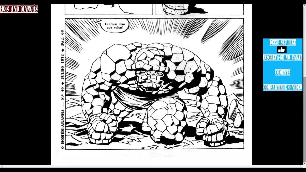Homem Aranha - (1ª Série Nº 40) Pt.03 Quarteto Fantástico [Está His. Não É Do Homem-Aranha]