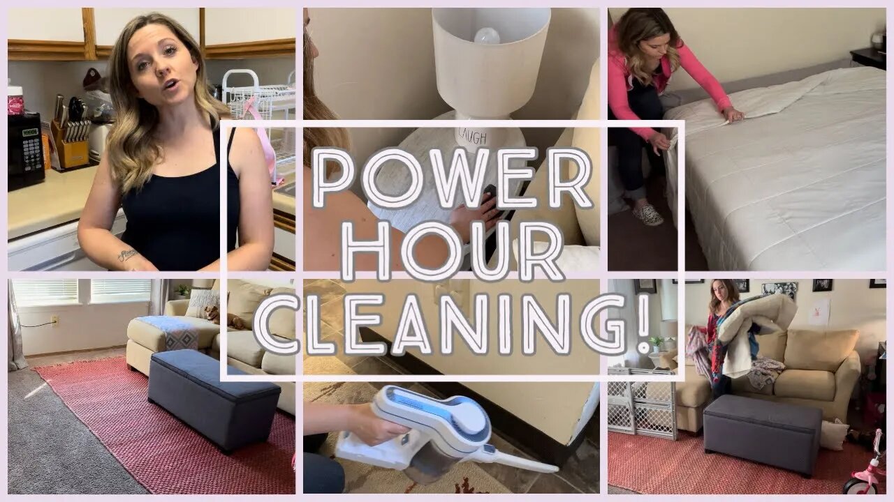 *POWER HOUR* CLEAN WITH ME