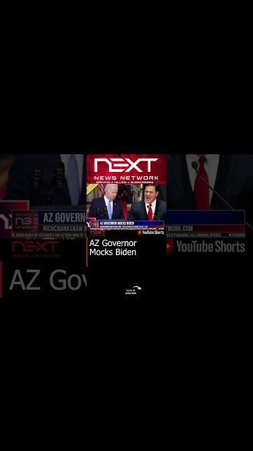 AZ Governor Mocks Biden #shorts