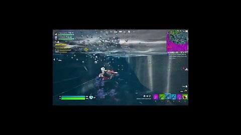 Fortnite - Swimming in Rough Waters #shorts