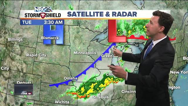 Michael Fish's NBC26 weather forecast