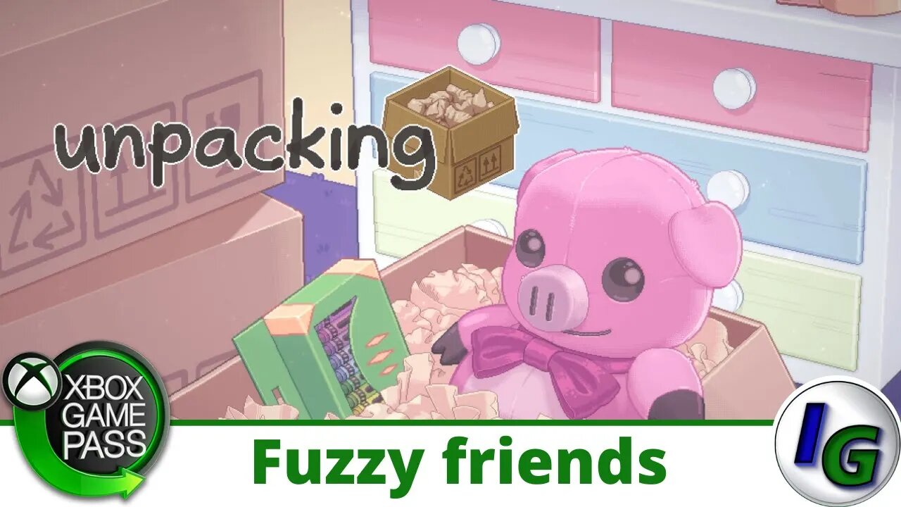 Unpacking Fuzzy friends Achievement Guide on Xbox