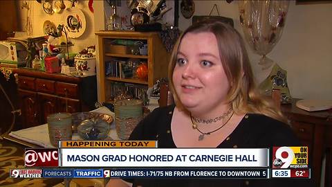 Mason grad honored at Carnegie Hall