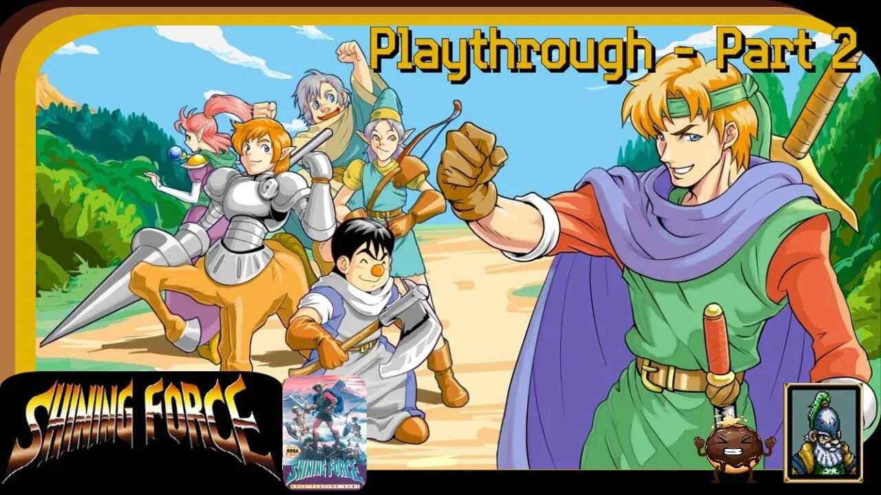 Shining force - Legacy of Great Intention. Playthrough Part 2. Gort is NOT Perrin!