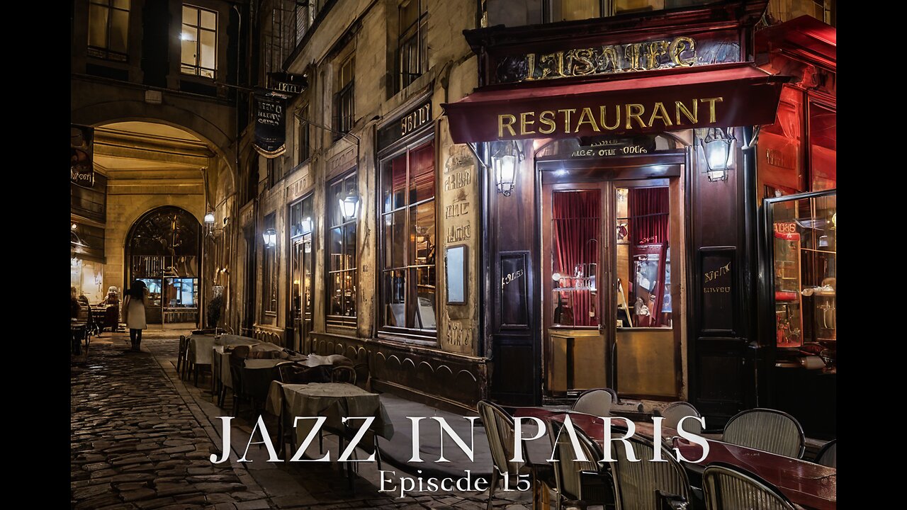 Paris Cafe Ambience with French jazz for a Good Mood ☕️ | Instrumental Jazz