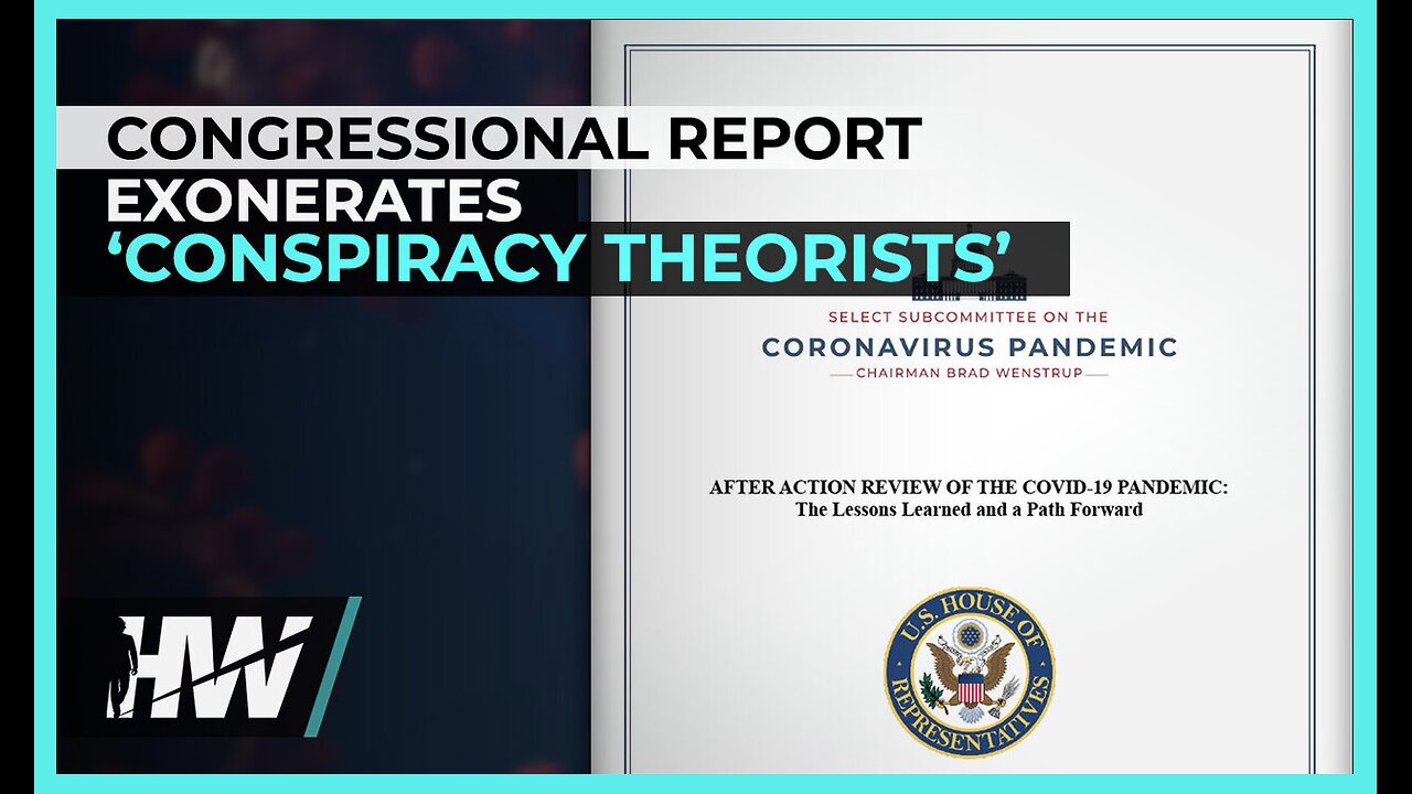 CONGRESSIONAL SUBCOMMITTEE ON CORONAVIRUS REPORT EVISCERATES ‘PANDEMIC RESPONSE’