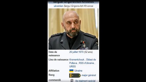 Géneral Krivonos sur les pertes Ukrainiennes