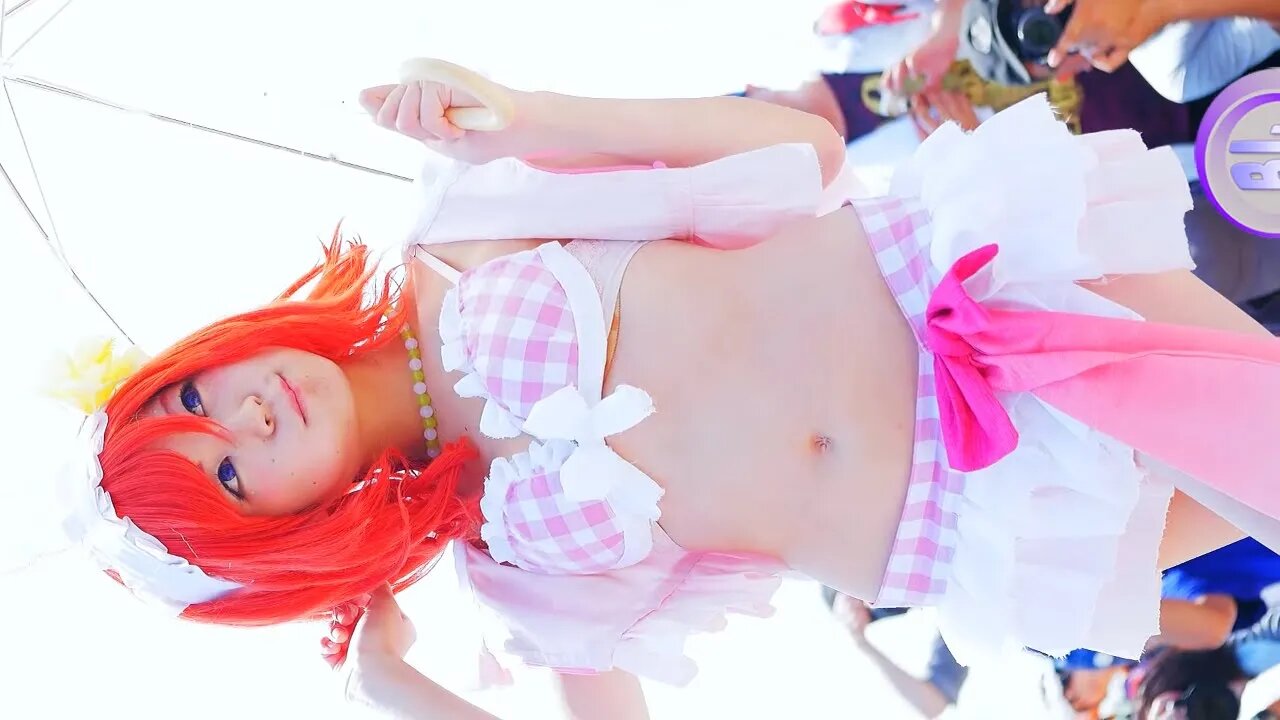 Maki Nishikino Love Live! Bikini Cosplay Comiket 88 コミケット コスプレ レイヤー @mirin_09