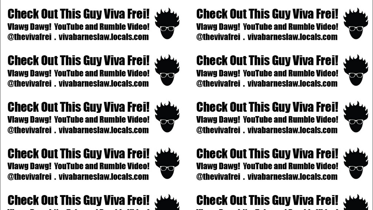 Check Out This Guy Viva Frei! - Free 12 Per Page Flyers! - Print Cheap!