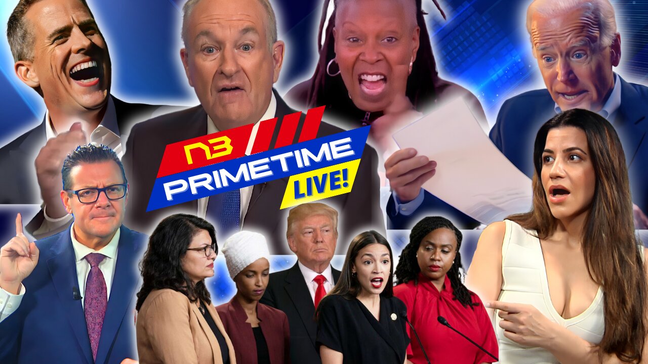 LIVE! N3 PRIME TIME: Biden Airstrike, Texas Standoff, Whoopi Outburst, Hunter Trial