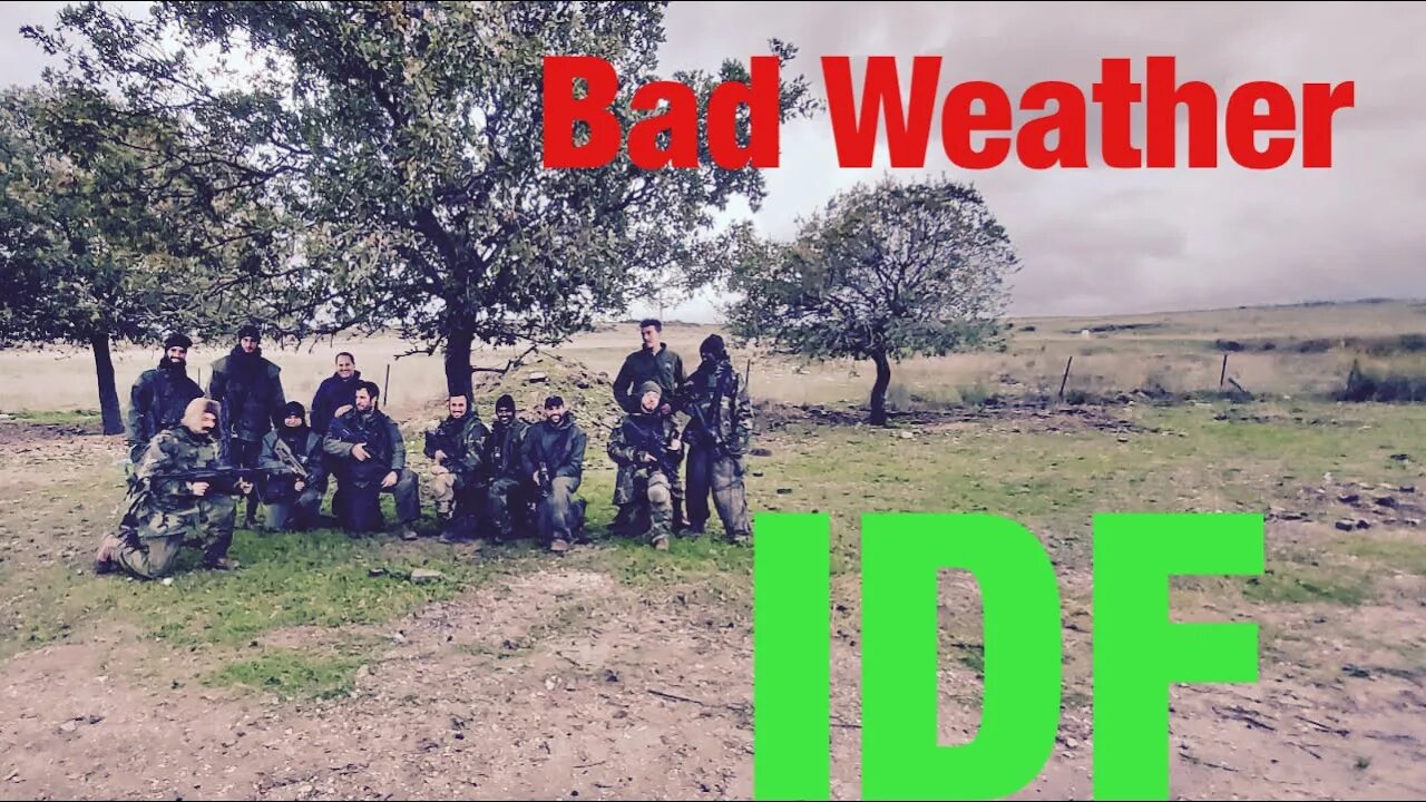 Bad weather report from the IDF