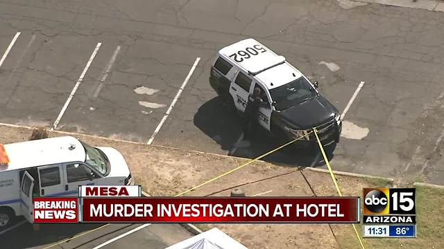 PD: Man found dead in Mesa hotel parking lot