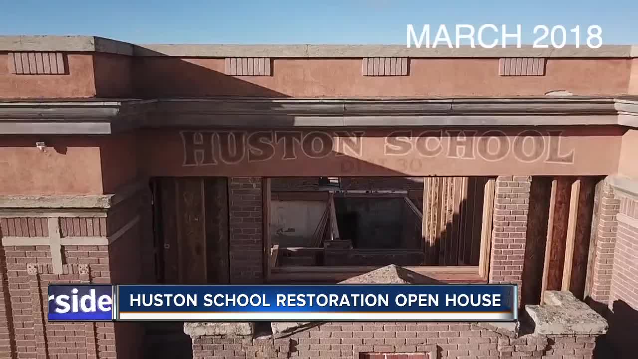 Huston School hosts open house for renovation update