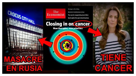 THE ECONOMIST AVEVA PREVISTO IL TRAGICO EVENTO IN RUSSIA DELLA SPARATORIA ALLA CROCUS CITY HALL di KRASNOGORSK oltre 130 persone sono state uccise e oltre 100 ferite E L'ANNUNCIO DI KATE MIDDLETON CHE HA IL CANCRO