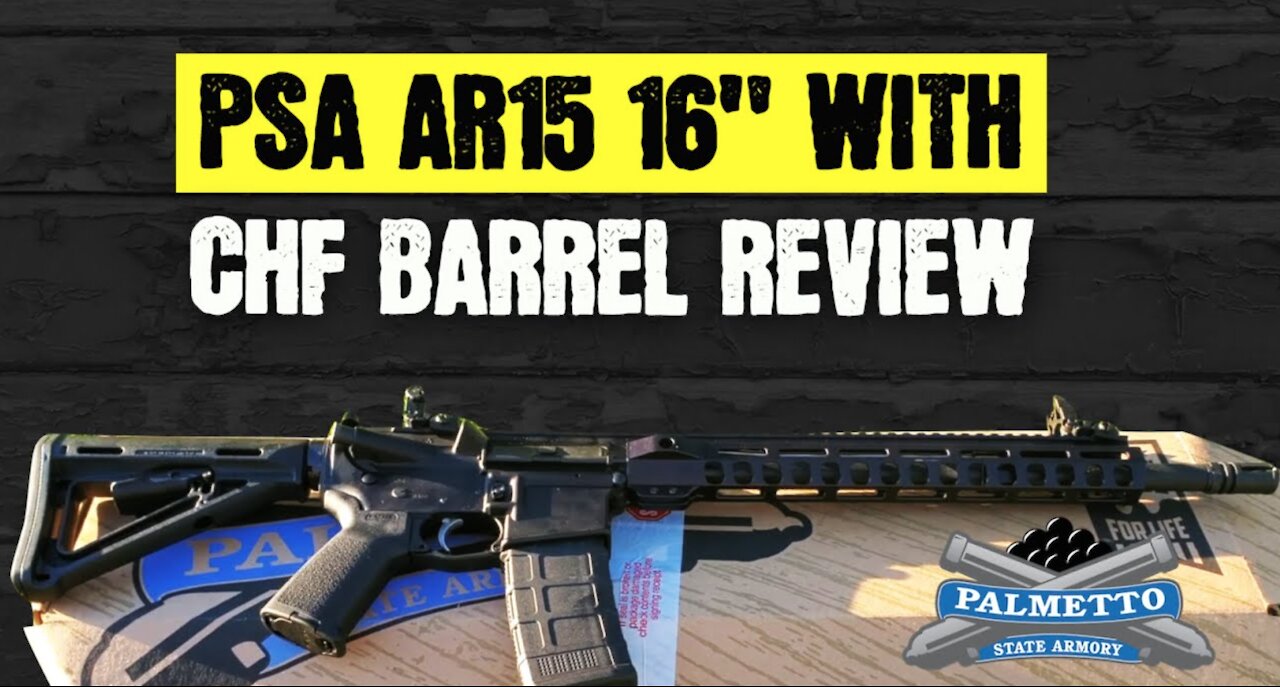 Palmetto State Armory AR15 16" CHF MID-LENGTH 1/7 13.5" M-LOK RIFLE KIT