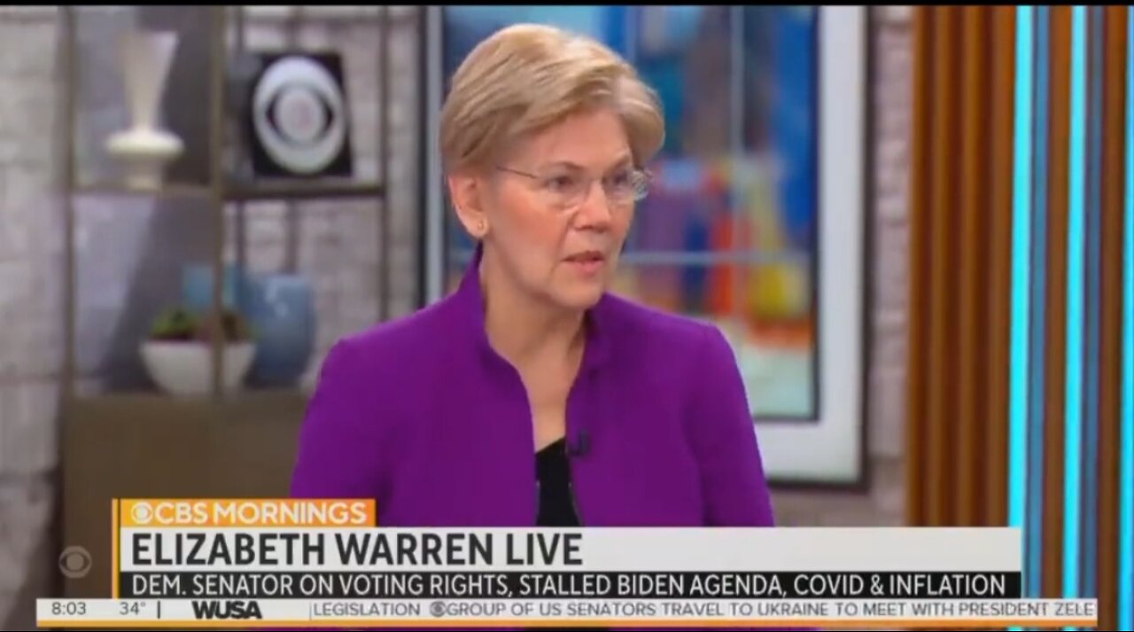 Sen Warren: GOP Is Doing Everything They Can To Keep Black People From Voting