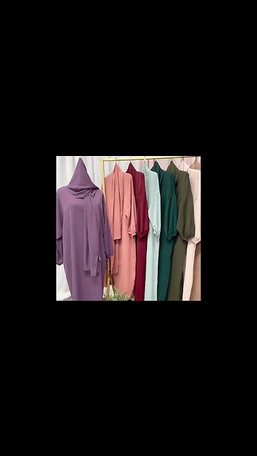 ilbabs Prayer Clothes Women Islamic Clothing Hooded | ʟɪɴᴋ ɪɴ ᴛʜᴇ ᴅᴇꜱᴄʀɪᴘᴛɪᴏɴ 👇 ᴛᴏ ʙᴜʏ
