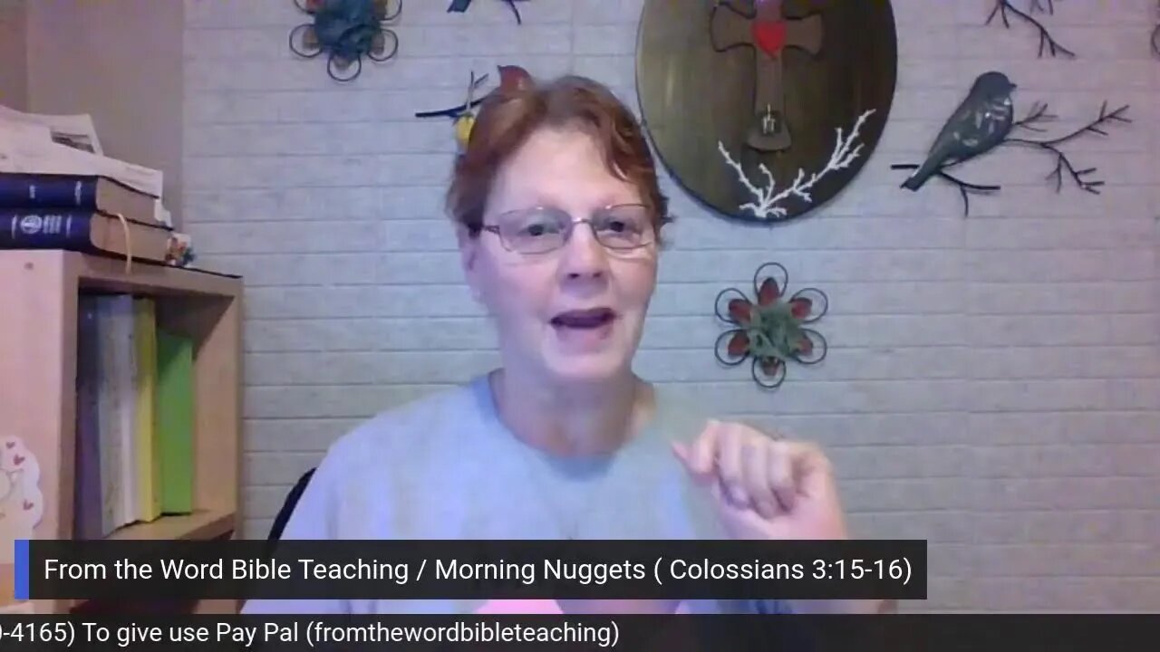 From the Word Bible Teaching / Morning Nuggets (2/15/23)