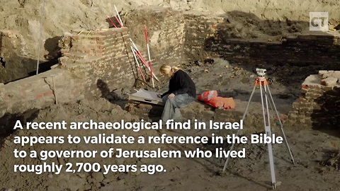 Archaeological Find Validates Jewish People's Claim To Jerusalem